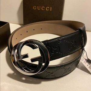 Gucci Signiture Belt Size 100